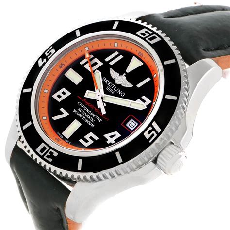 breitling superocean 42 orange